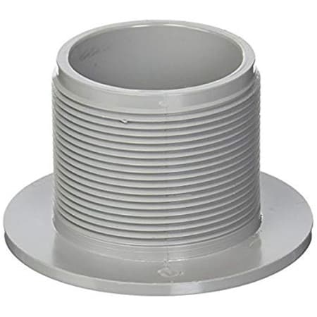 Molded Products 1.5 in. FIP x 1.5 in. Socket Inlet & Outlet Wall Return Fitting, Gray 25523-001-000